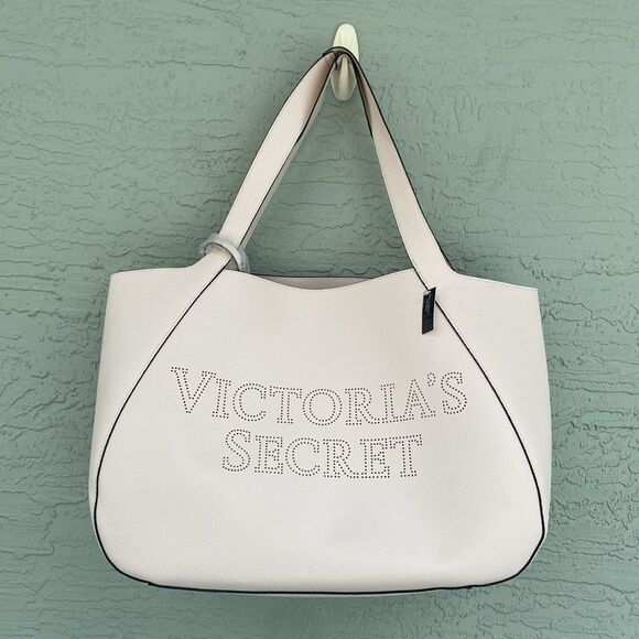 Victoria Secret Tote & Wristlet Wallet set Laser Cut Large NWT - Picture 3 of 16